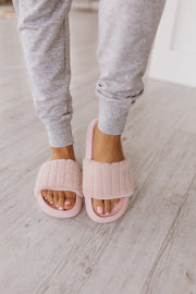 Comfy Plush Open Toe Slippers | PRE ORDER 3/9