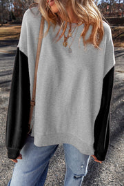 SALE - Conner Drop Shoulder Pullover Sweatshirt | Size Medium