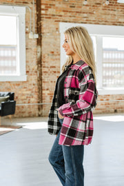 Cressida Plaid Shacket | S-XL