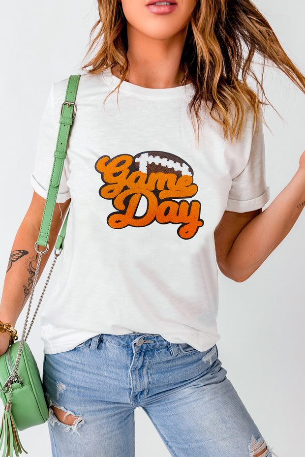 Orange Cursive Game Day Tee | PRE ORDER