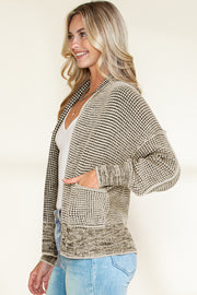 Sissy Knit Contrast Cardigan