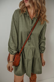 Thompson Pleated Shirt Dress | S-XL | PRE ORDER 9/11