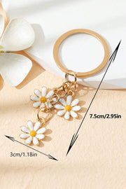 Daisy Ornament Key Ring