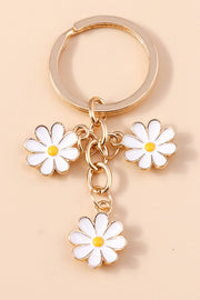 Daisy Ornament Key Ring