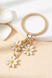Daisy Ornament Key Ring