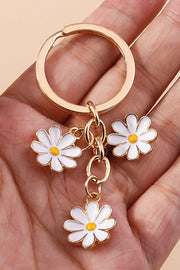 Daisy Ornament Key Ring