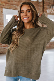 Dakota Waffle Knit Oversized Tunic | S-2XL | PRE ORDER