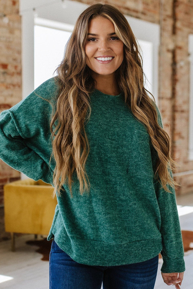 Danika Brushed Oversized Pullover