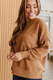 Danika Brushed Oversized Pullover