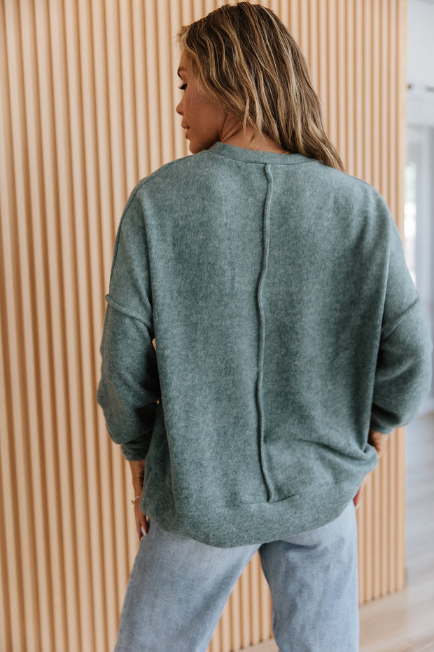 Danika Brushed Oversized Pullover