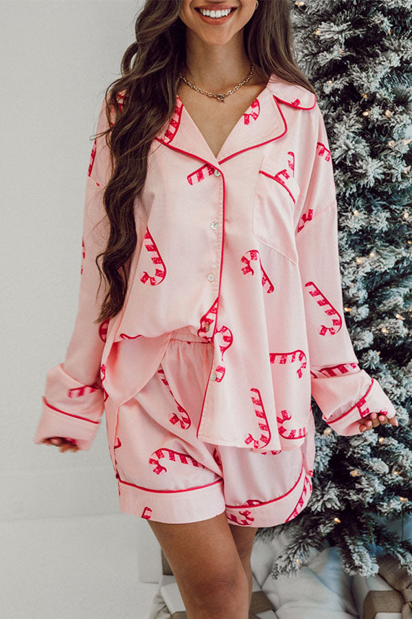 Liza Candy Cane Pajama Set | PRE ORDER