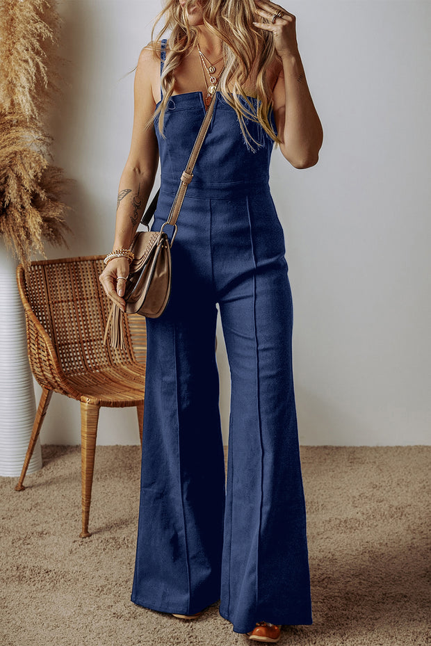 Marysa Spaghetti Strap Flared Jumpsuit | PRE ORDER