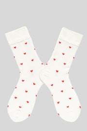 Heart Pattern Casual Cotton Socks