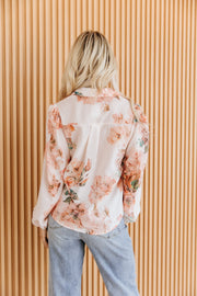 Elarae Floral Puff Sleeve Blouse | DROPSHIP