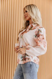 Elarae Floral Puff Sleeve Blouse | DROPSHIP