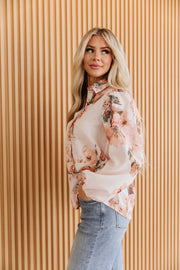 Elarae Floral Puff Sleeve Blouse | DROPSHIP