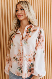 Elarae Floral Puff Sleeve Blouse | DROPSHIP