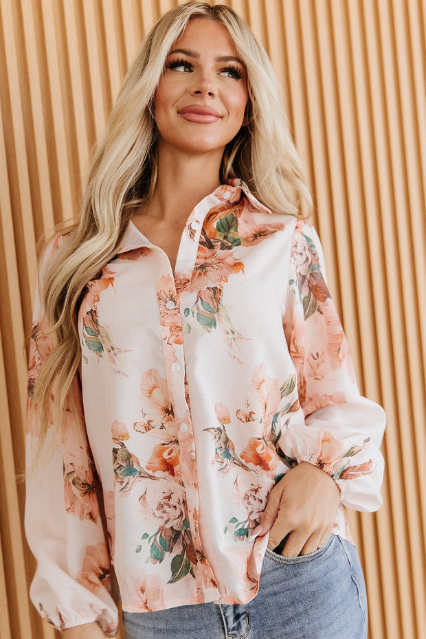 Elarae Floral Puff Sleeve Blouse | DROPSHIP