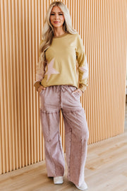 Elaris Star Patchwork Sweatshirt | DROPSHIP