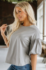 Eleanora Bubble Sleeve Top | S-2XL