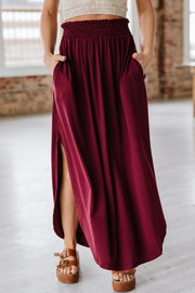 Eliza Maxi Skirt w/ Pockets