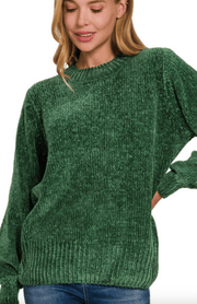 Elli Chenille Boyfriend Sweater