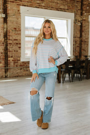 Emma Contrast Trim Sweatshirt | DROPSHIP