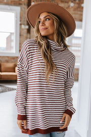 SALE - Emmy Striped Oversized Sweater | Size Medium