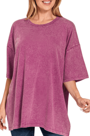 Estara Acid Wash Oversized Tee