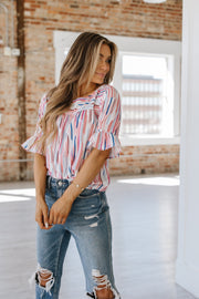 Ethan Half Sleeve Blouse | S-XL