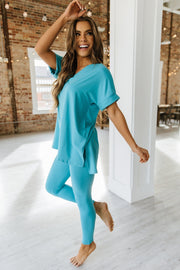 Evalee Microfiber Loungewear Set