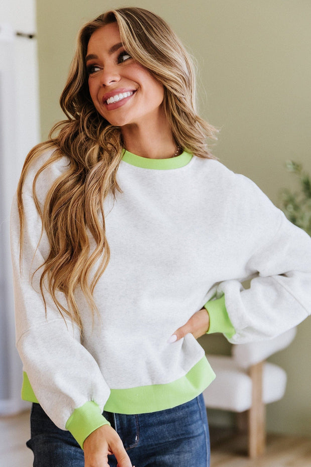 Evelina Contrast Sweatshirt