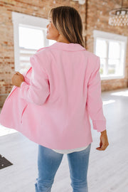 Everton Ruched Sleeve Blazer