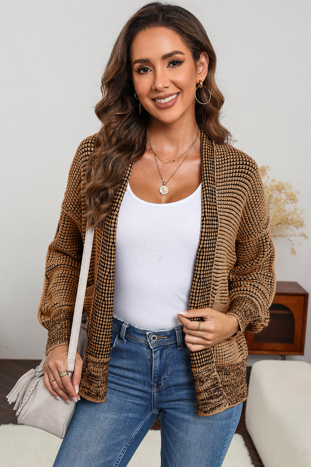 Sissy Knit Contrast Cardigan