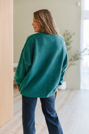 Ferra Oversized Raw Seam Sweater