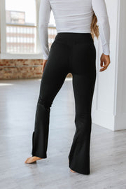 Fisher Pocketed Flared Leggings | S-XL