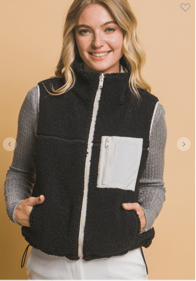 SALE - Fitz Reversible Fleece Vest | Size S-L