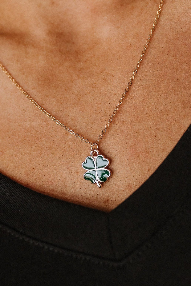 Four-Leaf Clover Necklace