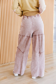 Francesca Mineral Washed Wide Leg Pants