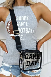 GAME DAY Clear Crossbody Bag | PRE ORDER