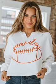 Game Day Cropped Sweatshirt | S-XL