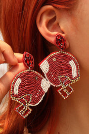 Game Day Helmet Dangle Earrings