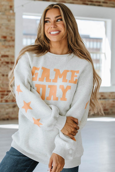 Game Day Star Sleeve Sweatshirt | S-XL | PRE ORDER