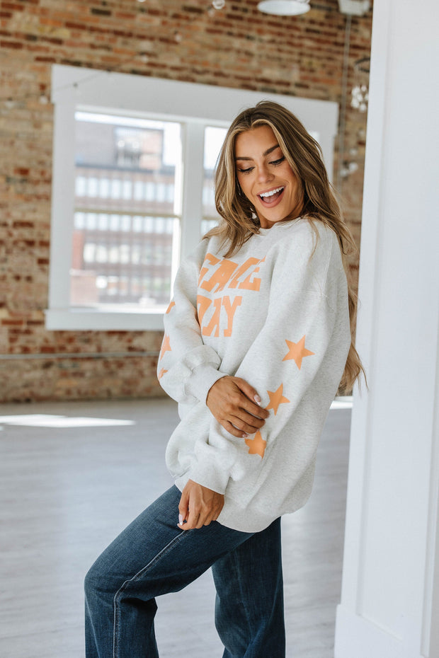 Game Day Star Sleeve Sweatshirt | S-XL | PRE ORDER