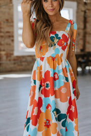 Genny Floral Print Maxi Dress | S-XL | PRE ORDER