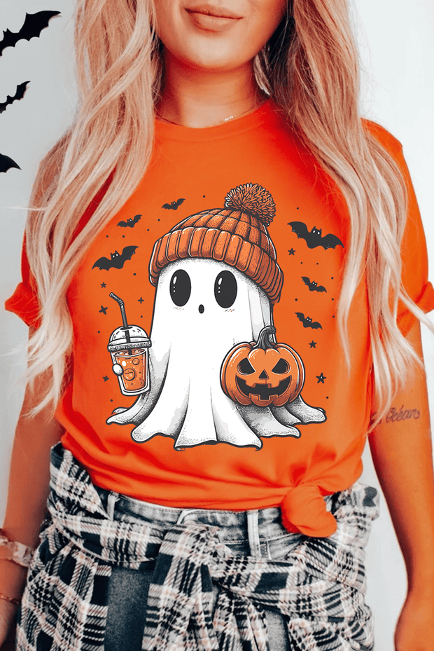 Ghouls Pumpkin Latte Graphic Tee | PRE ORDER