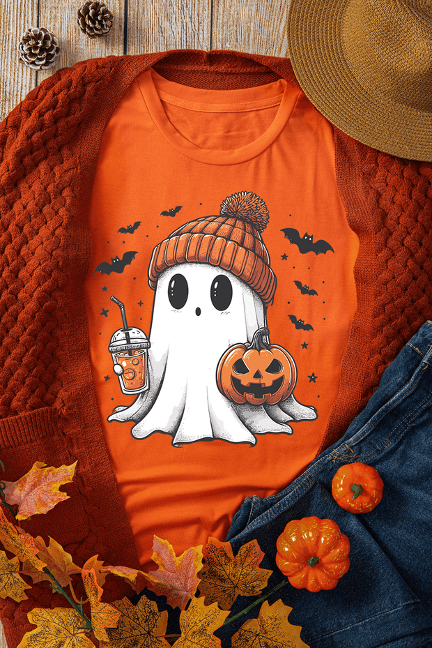 Ghouls Pumpkin Latte Graphic Tee | PRE ORDER