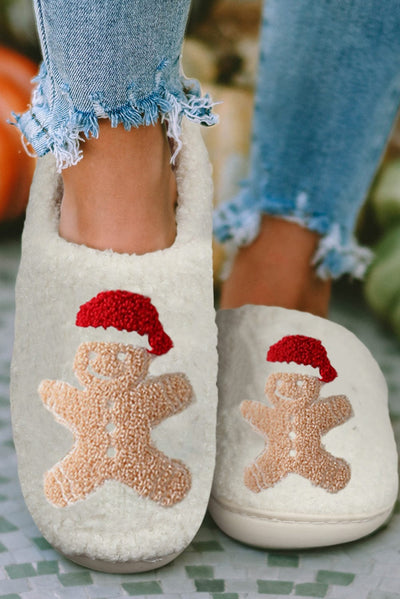 Gingerbread Man Plush Slippers | PRE ORDER