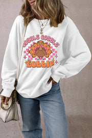 Gobble Turkey Thanksgiving Graphic Sweatshirt | S-XL | PRE ORDER