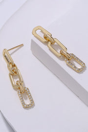 Gold Chain Link Earrings | PRE ORDER